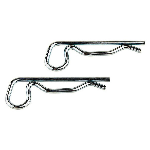 Guardair Safety Clip,Steel,7/8" L,PK2 500A02 Guardair Safety Clip,Steel,7/8" L,PK2 500A02