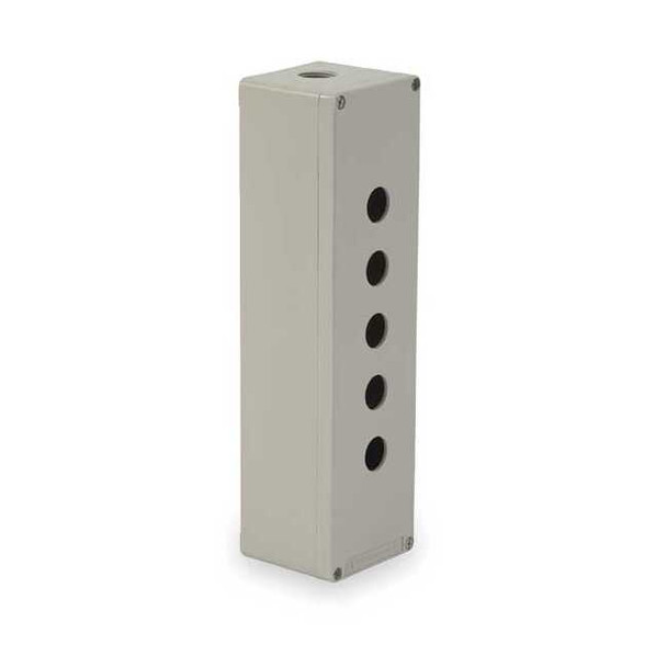 Schneider Electric PushButtonEnclosur,22mm,5Hole,DiCastAlum XAPG59505