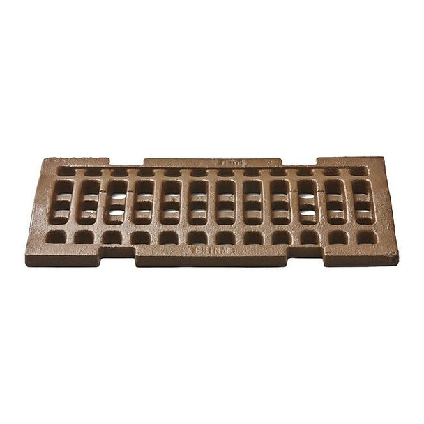 Jay R. Smith Manufacturing Grate, Tan, Rectangular, 11-3/8 in L 2810CIG