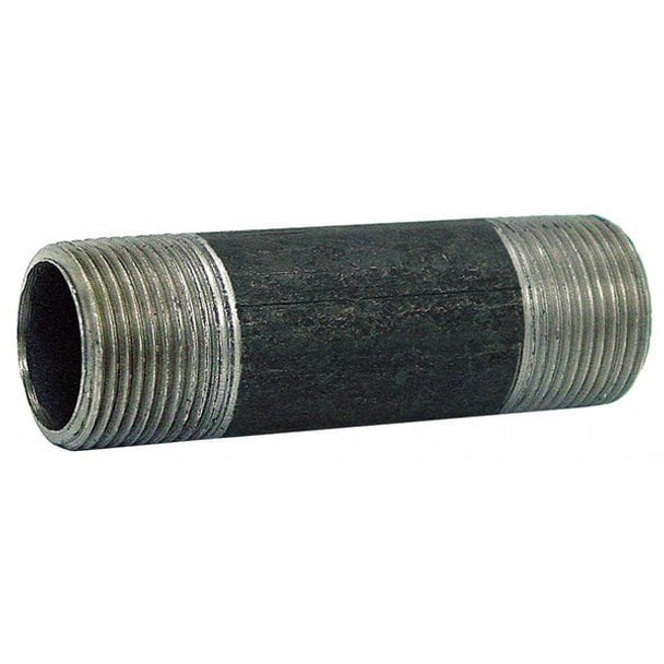 Manufacturer Varies 2" x 7-1/2" Black Pipe Nipple Sch 40 0830039202