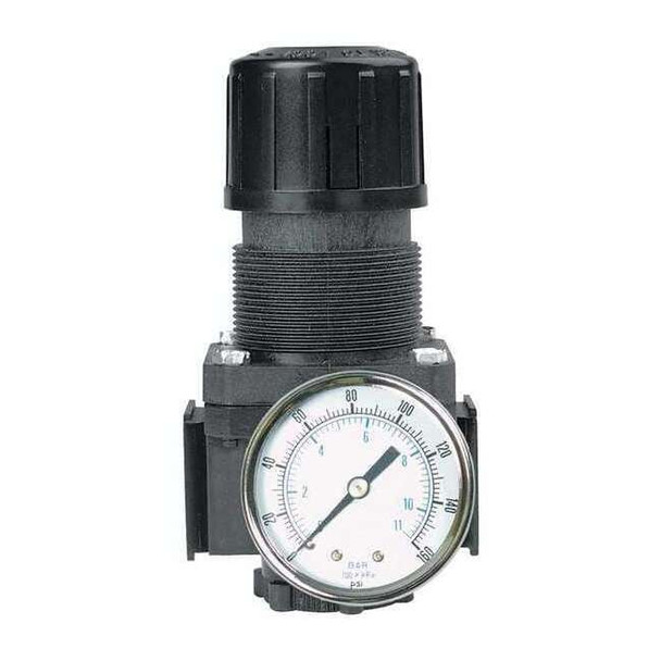 Arrow Pneumatics Regulator,3 Pos Locking Knob,1/4" R352G