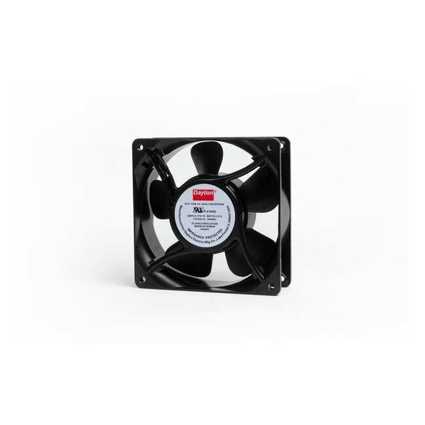 Dayton Standard Square Axial Fan, 115V AC, Aluminum, 4 11/16 in W. 55VD30