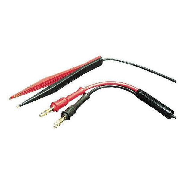 B&k Precision TestLeads,Rd/Blk,400V,18AWG,Silicone,6in TL 8
