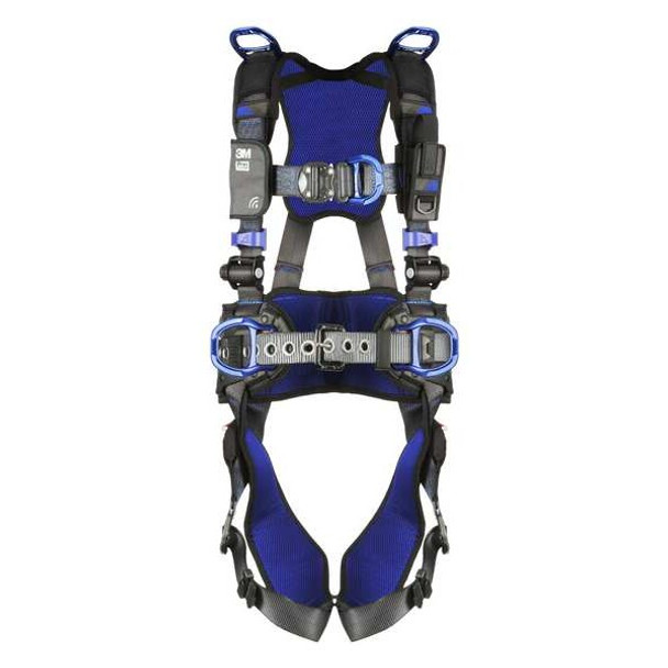 3m Dbi-Sala Harness,L,Gray,Quick-Connect,Polyester 1113706