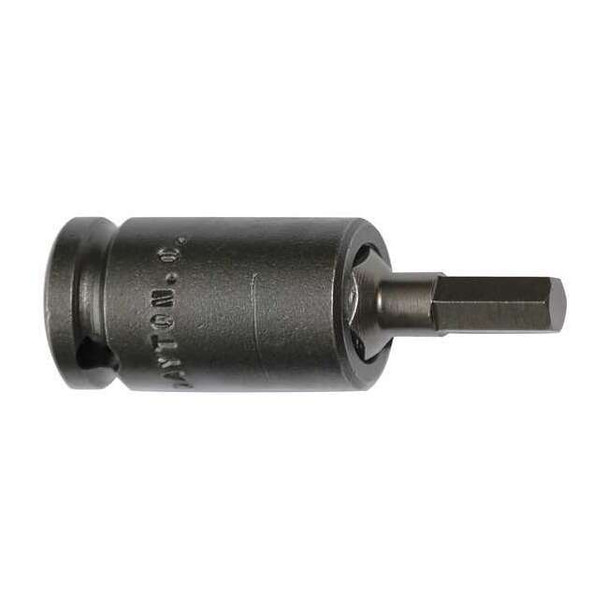 Apex Tool Group Socket Bit,3/8 in. Dr,6mm Hex,PK5 SZ-3-7-6MM-5PK