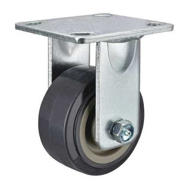 Manufacturer Varies Plate Caster,Rigid,Polyurethane,5 5/8"H P21R-UP040R-14