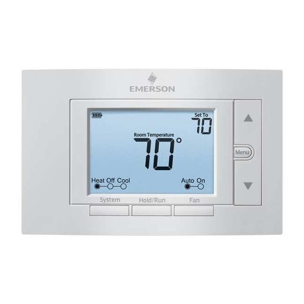 80 Series Thermostats, 4 H, 2 C, Hardwired/Battery, 24VAC