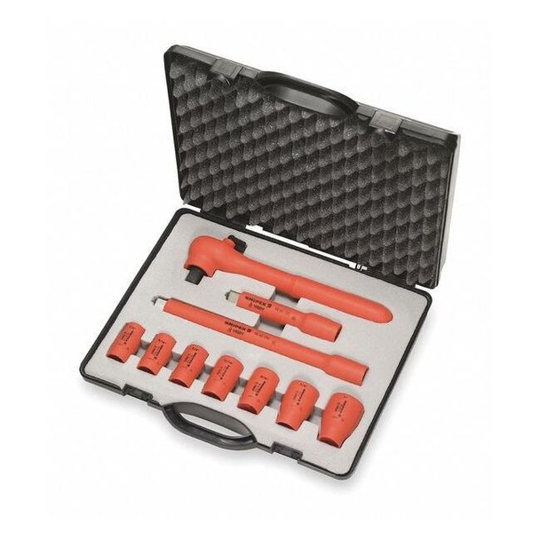 Knipex Skt Wrch St, Insltd, 12Pt, 5/16 -3/4 in 98 99 11 S3