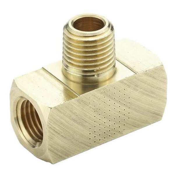 Extruded Branch Tee Brass Male Branch Tee, 3/8 in Female NPT X 3/8 in Female NPT