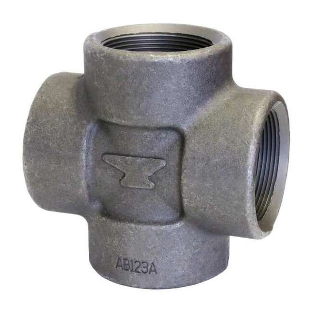 Anvil Cross Cross, 3/4" Pipe, FNPT, Forged Steel, Class 2000 0361036809