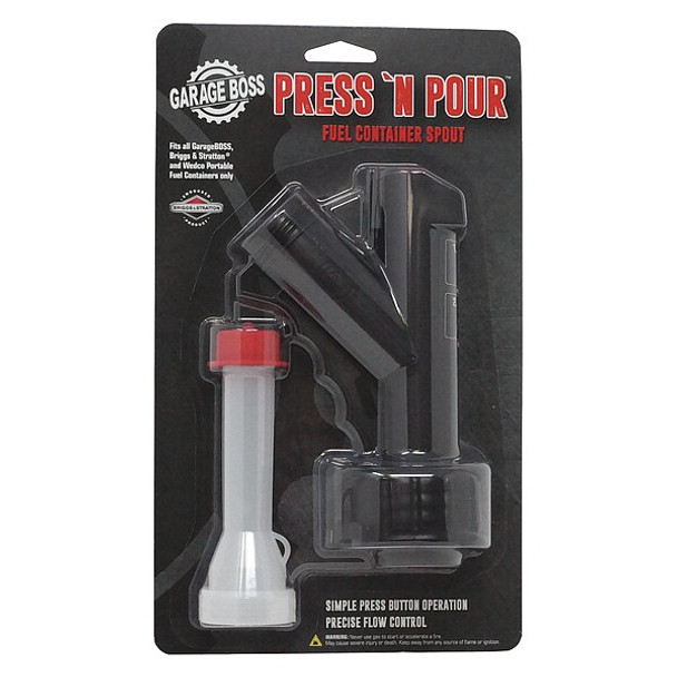 Garageboss Gas Can Spout,9-1/2" L,Plastic GB410 Garageboss Gas Can Spout,9-1/2" L,Plastic GB410