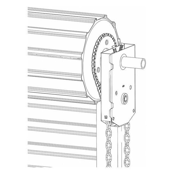 Industrial Door Opener,16 ft Door Height
