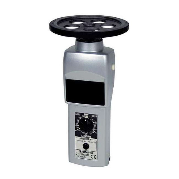 Shimpo Tachometer, +/-0.006% RPM Acc, LED DT-107A-S12