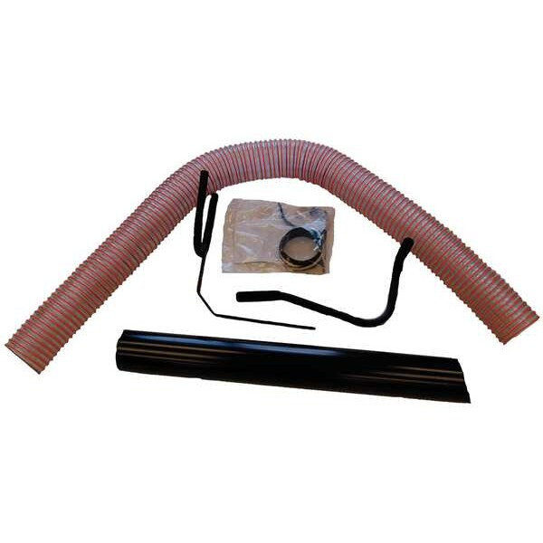 Billy Goat Hose Kit,5 In. x 10 Ft.,For MV650SPH 840116