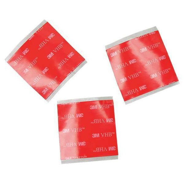 3m Double Sided VHB Tape,1" L,1" W,PK250 4910