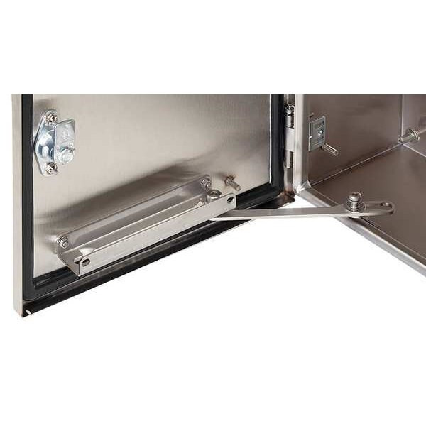 Nvent Hoffman Door Stop Kit, 316 Stainless Steel ADSTOPKSS6