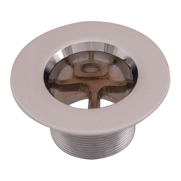 Manufacturer Varies TubStrainerBody,Silver,Round,1-3/8inDia 35263