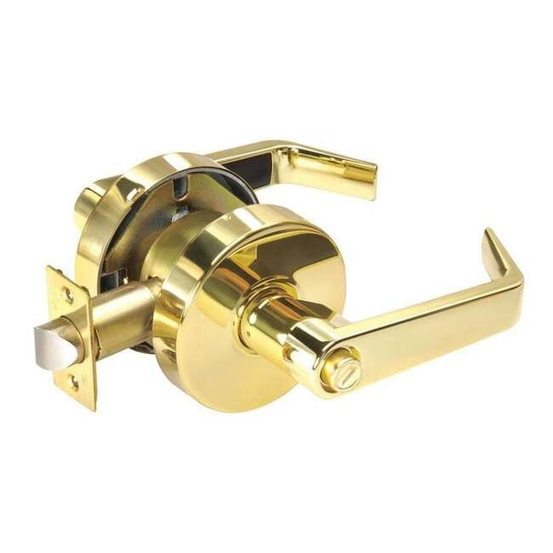 Assa Abloy Accentra Lever Lockset,Mechanical,Privacy,Grade 2 AU4602LN x 605