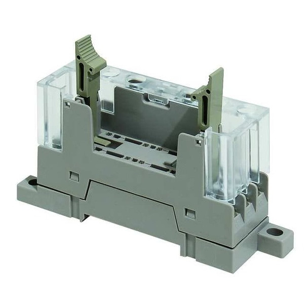 Omron Socket,10 Pin,DIN Rail,24V,6A P7SA-10F