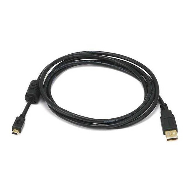 Monoprice USB 2.0 Cable,3 ft.L,Black 5447