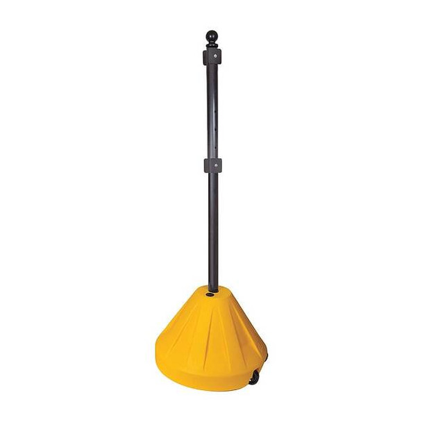 Accredo Safety Sign Base,Portable,Base 18" W 7587YL
