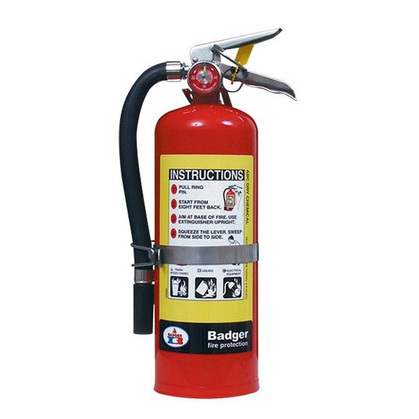 Badger™ Extra 5 lb ABC Fire Extinguisher w/ Vehicle Bracket