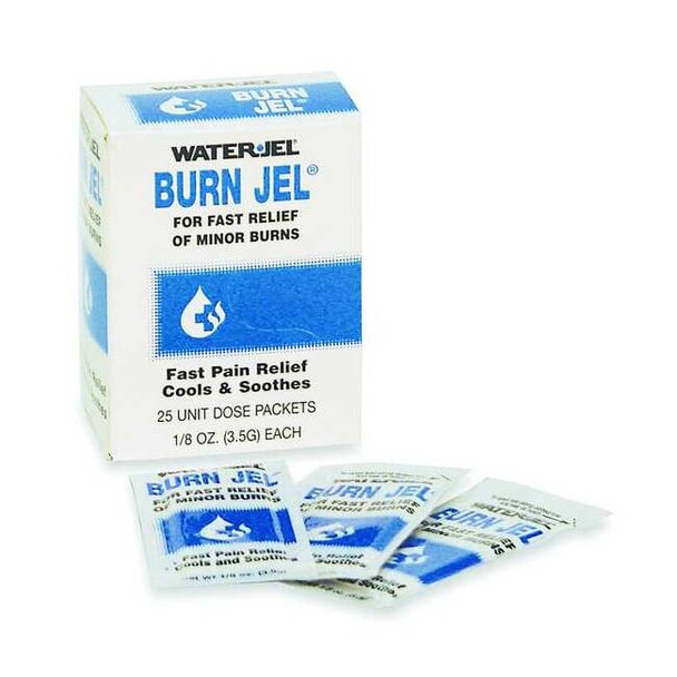 Waterjel Burn Gel, Box, 1/8 oz., PK25 600U-1