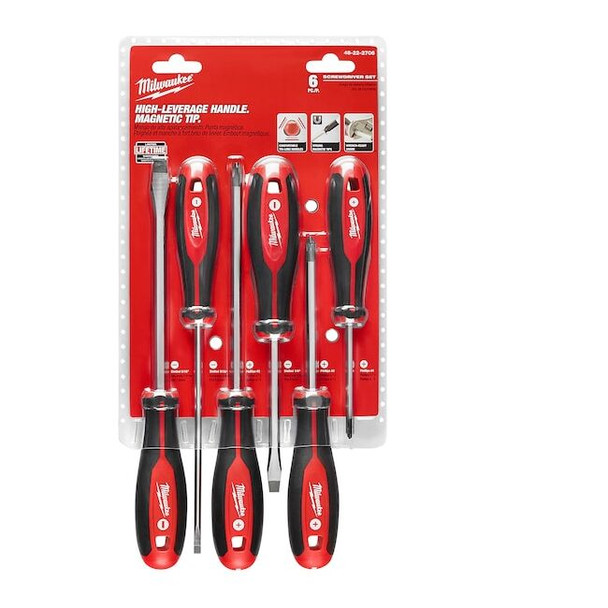 Milwaukee Tool 6 pc. Tri-Lobe Screwdriver Set 48-22-2706