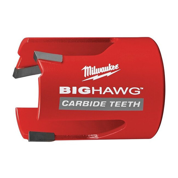 Milwaukee Tool 2-1/8" BIG HAWG Hole Saw with Carbide Teeth 49-56-9210