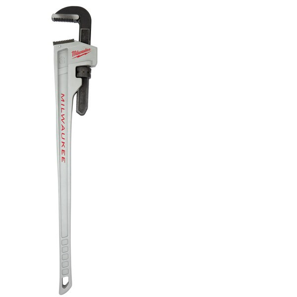 Milwaukee Tool 48 in Aluminum Pipe Wrench, 6 in Jaw Capacity 48-22-7248