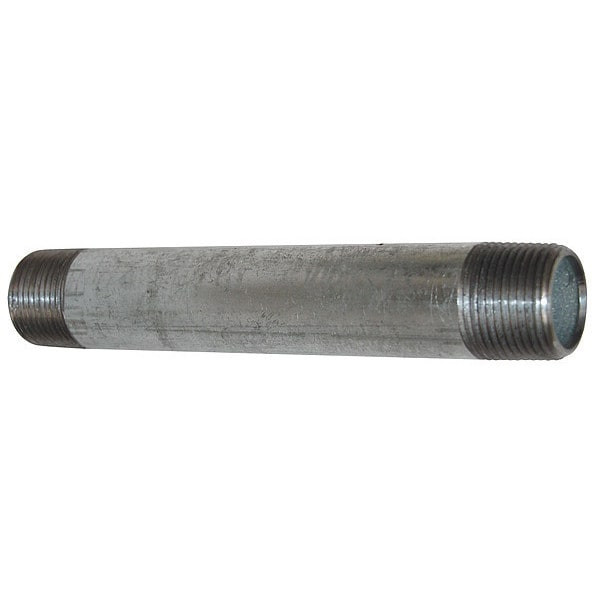 Manufacturer Varies 2" MNPT x 7" TBE Galvanized Steel Pipe Nipple Sch 40 568-070
