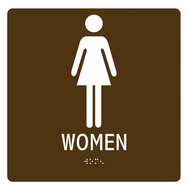 Condor WOMEN, 8 in W x 8 in H, Square, Modified Acrylic, 486G64 486G64