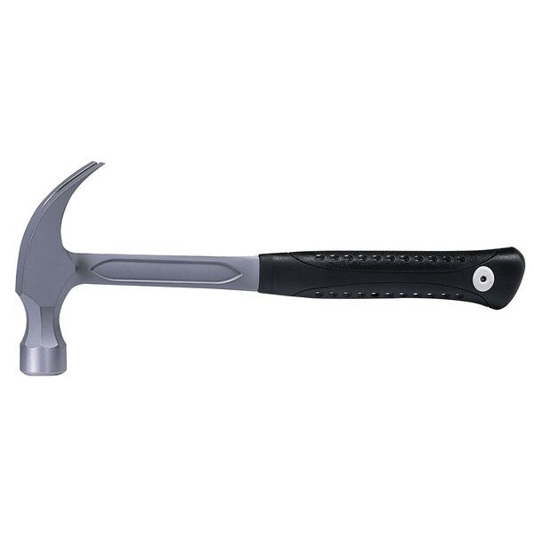 Westward Curved-Claw Hammer,Steel,Smooth,16 Oz 6DWG3