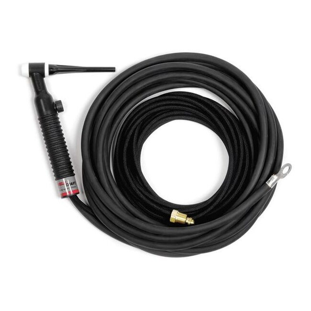 Miller Electric TIG Torch Kit,A-200V,25 ft.,2PC,Rubber WP-26V-25-2