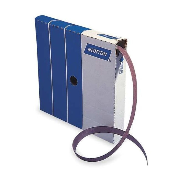 Norton Abrasives Abrasive Roll,2" W x 150 ft.L,280G,Brown 66261126292