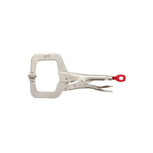 Milwaukee Tool 11" TORQUE LOCK Locking C-Clamp Swivel Jaws 48-22-3521