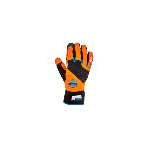 Ergodyne ProFlex 818WP Large Performance Thermal Waterproof Utility Gloves Orang