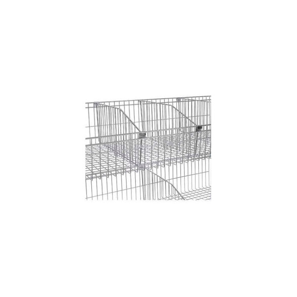 Nexel Wire Shelf Basket Divider 18""D x 10""H