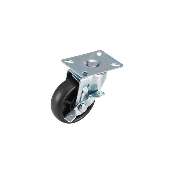 4"" Casters w/  Brakes For Nexel Merchandisers Refrigerators & Freezers