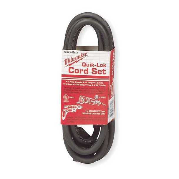 Milwaukee Tool 8' 3-Wire QUIK-LOK Cord 48-76-4008