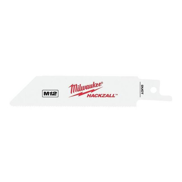 Milwaukee Tool M12 Hackzall Blade-Duct,PK5 49-00-5424