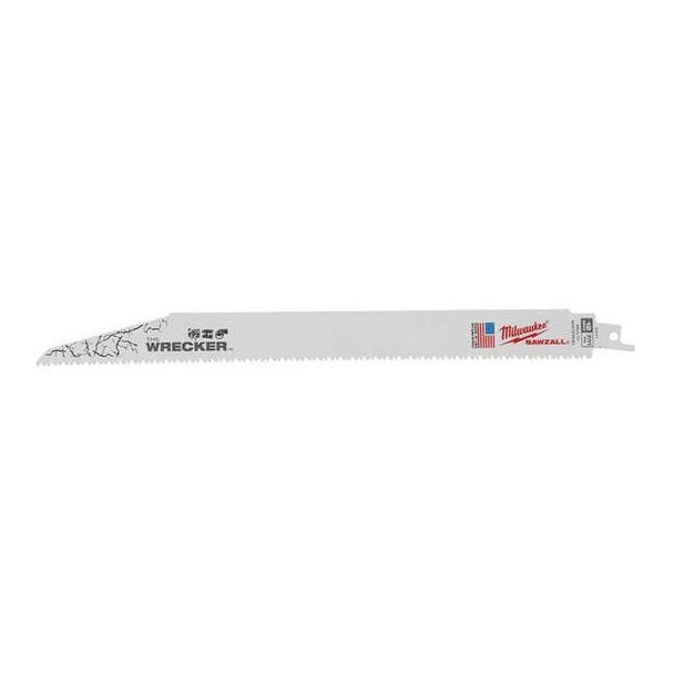 The WRECKER Multi-Material SAWZALL Blade 12" 7/11TPI 5pk