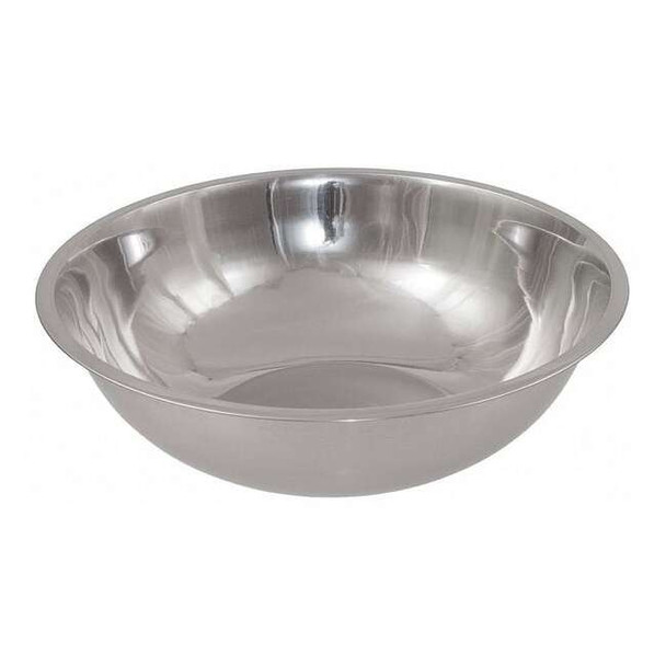 Crestware Mixing Bowl,10 1/2 in Dia,4 qt Cap. MBP04