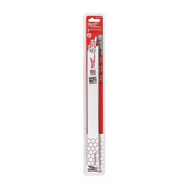 Milwaukee Tool 12" 18 TPI The Torch SAWZALL Blades (5 Pk) 48-00-5789
