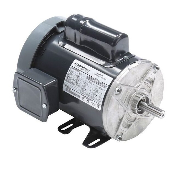 Capacitor-Start General Purpose Motor, 1 hp HP, 115/230V AC Voltage, 56 Frame