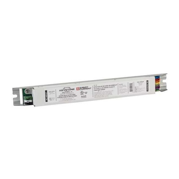 Keystone LED Driver, 0-10V, 5 in - L, 1PK KTLD-25-UV-SC1250-56-VDIM-W1-CP