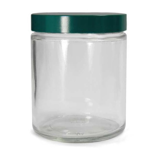 Qorpak Jar,32 oz.,Glass,Wide Mouth,PK12 GLC-01721