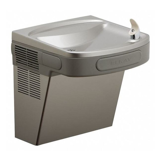 On-Wall Single Drinking Fountain, 1 Level, 19 in D, 19 13/16 in H, 18 3/8 in W