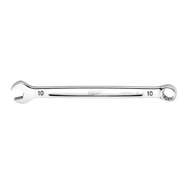 Milwaukee Tool Combination Wrench,10 mm,Length 6 1/8in 45-96-9510