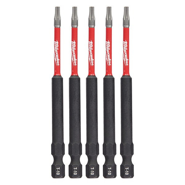 3-1/2 in. TORX T10 SHOCKWAVE Impact Duty Power Bit (5 pk)